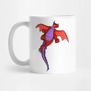 Type 1 Diabetic Red Dragon Mug